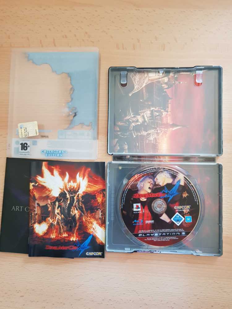 Devil May Cry 4: Collector’s Edition - Sony PlayStation 3 (PS3) (Capcom - 1) video game collectible [Barcode 5055060925164] - Main Image 4