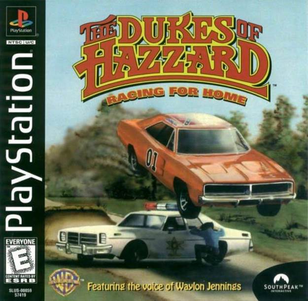 Dukes of Hazzard: Racing for Home - Sony PlayStation (ESRB - 1) video game collectible - Main Image 1