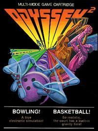 Bowling! Basketball! - Magnavox Odyssey II video game collectible - Main Image 1