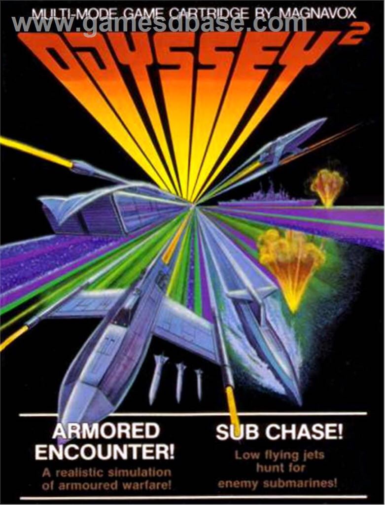 Armored Encounter! Sub Chase! - Magnavox Odyssey 2 video game collectible - Main Image 1
