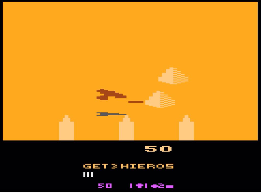 Desert Falcon Red - Atari 2600 (Atari) video game collectible - Main Image 2