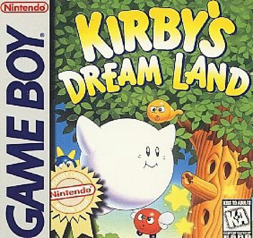 Kirby’s Dream Land - Nintendo Game Boy video game collectible - Main Image 1