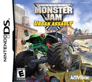 Monster Jam: Urban Assault - Nintendo DS (Activision - 2-4) video game collectible [Barcode 047875757172] - Main Image 1