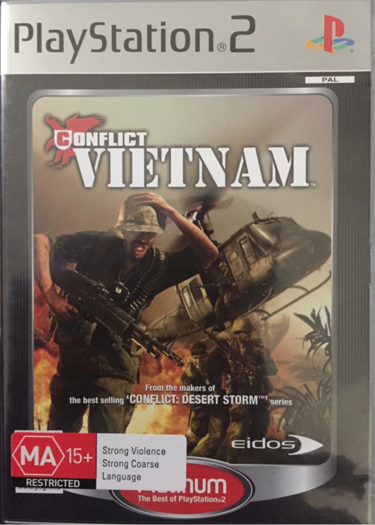 Conflict: Vietnam - Sony PlayStation 2 (PS2) (Eidos - 2) video game collectible [Barcode 5021290024410] - Main Image 1