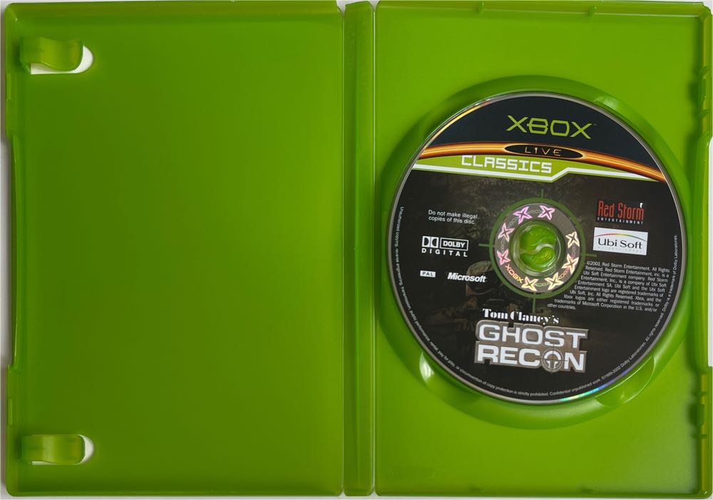 Tom Clancy’s Ghost Recon - Microsoft Xbox (2) video game collectible [Barcode 3307210154583] - Main Image 3