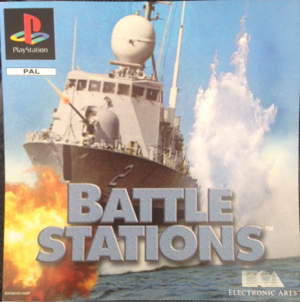 BattleStations - Sony PlayStation (1-2) video game collectible [Barcode 5030936012605] - Main Image 1