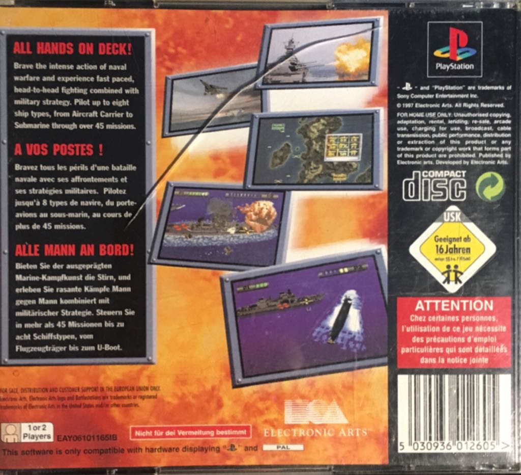 BattleStations - Sony PlayStation (1-2) video game collectible [Barcode 5030936012605] - Main Image 2