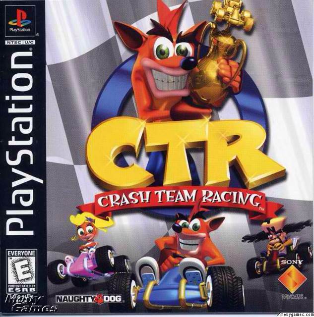 Crash Team Racing - Sony PlayStation (Sony Computer Entertainment - 1-2) video game collectible [Barcode 711719867524] - Main Image 1