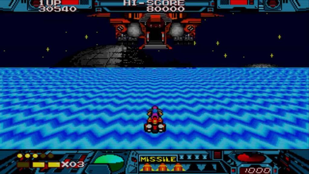 Burning Force - Sega Megadrive (Namcot - 1) video game collectible [Barcode 4974365610296] - Main Image 2