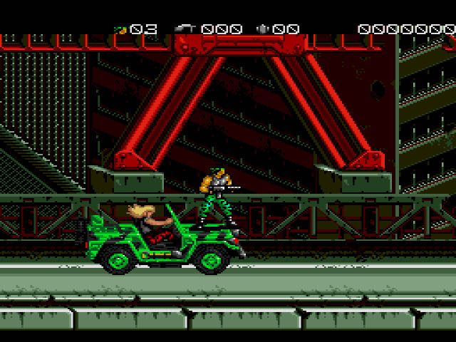 Midnight Resistance - Sega Genesis (Mega Drive) (Data East / SEGA - 1-2) video game collectible [Barcode 010086011296] - Main Image 3