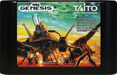 Space Invaders ’91 - Sega Genesis (Mega Drive) (Taito Corporation - 1) video game collectible [Barcode 020588010352] - Main Image 4