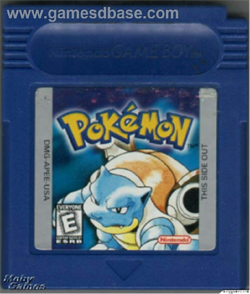 Pokemon Blue Version - Nintendo Game Boy video game collectible - Main Image 1