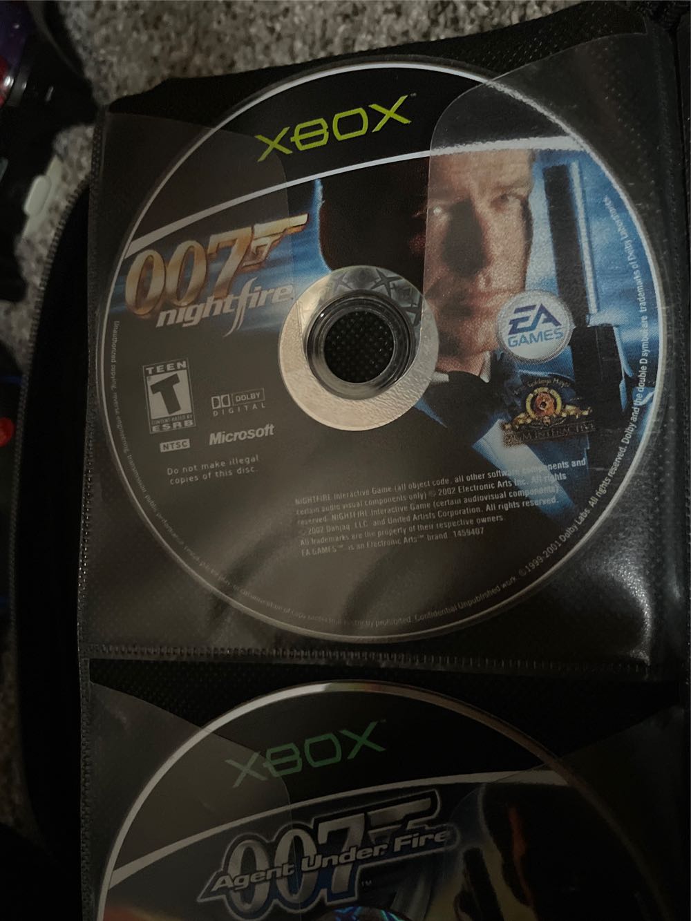 007 : Nightfire - Microsoft Xbox ((EA) Electronic Arts - 1-4) video game collectible [Barcode 5030931036033] - Main Image 3