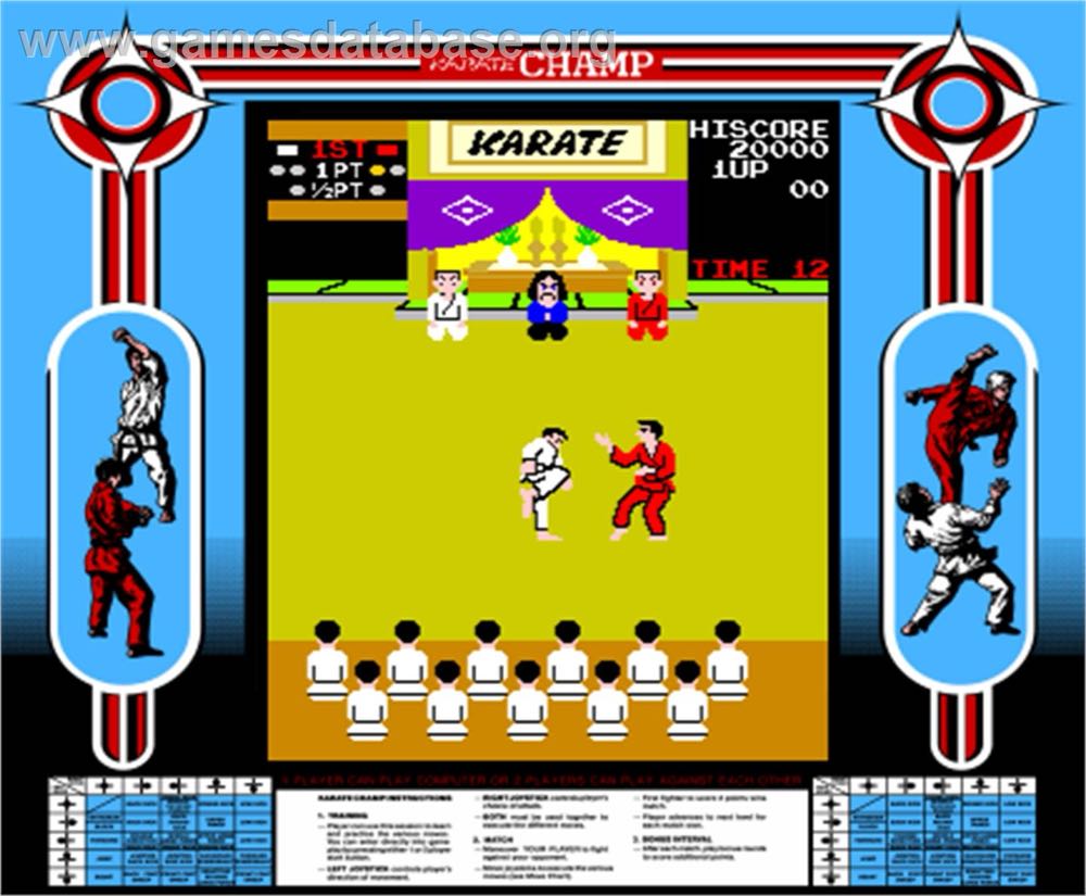 Karate Champ - Nintendo Entertainment System (NES) (Data East) video game collectible - Main Image 3