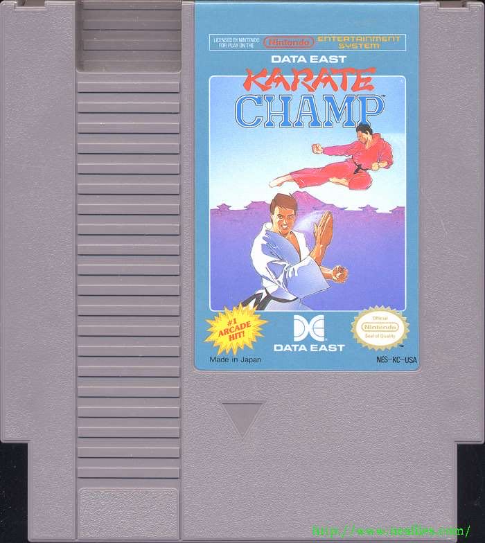 Karate Champ - Nintendo Entertainment System (NES) (Data East) video game collectible - Main Image 4