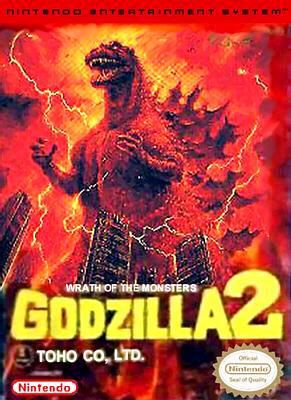 Godzilla 2 - Nintendo Entertainment System (NES) (Toho) video game collectible - Main Image 1