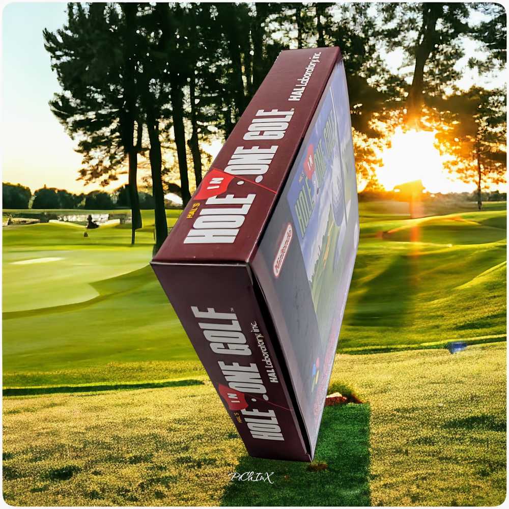 HAL’s Hole in One Golf - Nintendo Super Nintendo Entertainment System (SNES) (1) video game collectible - Main Image 2