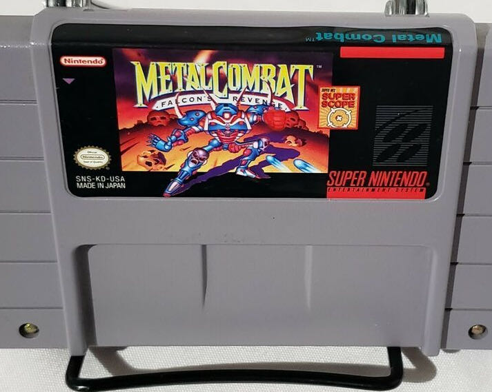 Metal Combat: Falcon’s Revenge - Nintendo Super Nintendo Entertainment System (SNES) (Nintendo - 1) video game collectible - Main Image 4