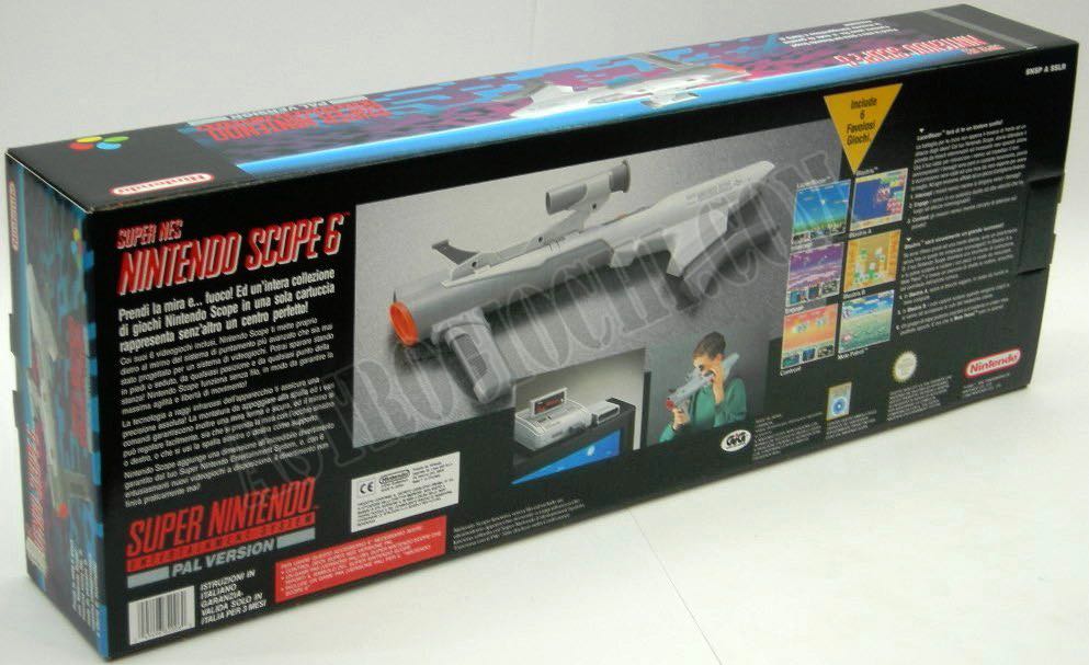 Nintendo Scope 6 - Nintendo Super Nintendo Entertainment System (SNES) video game collectible - Main Image 2