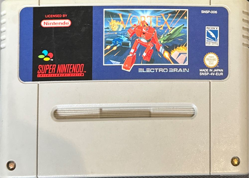 Vortex - Nintendo Super Nintendo Entertainment System (SNES) video game collectible - Main Image 1