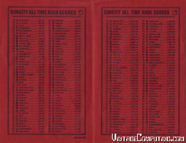 SimCity - Apple macOS (Maxis  - 1) video game collectible [Barcode 046357000201] - Main Image 4