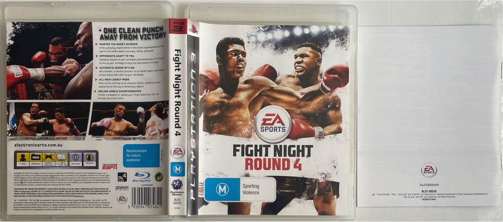 Fight Night: Round 4 - Sony PlayStation 3 (PS3) (Ea Sports - 2) video game collectible [Barcode 5030941074841] - Main Image 4