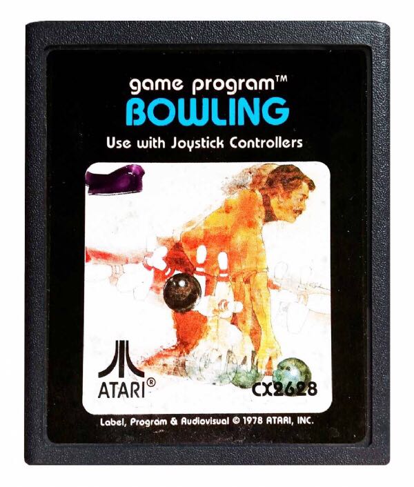 Bowling - Atari 2600 (Atari) video game collectible - Main Image 2