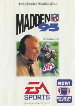 Madden NFL 1995 - Sega Saturn video game collectible - Main Image 1