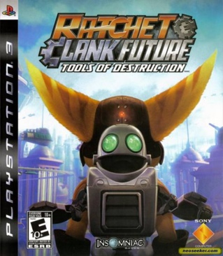 Ratchet & Clank Future: Tools of Destruction - Sony PlayStation 3 (PS3) (SCEA) video game collectible - Main Image 1