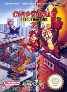 Chip ’N Dale Rescue Rangers 2 - Nintendo Entertainment System (NES) (Capcom - 1-2) video game collectible - Main Image 1
