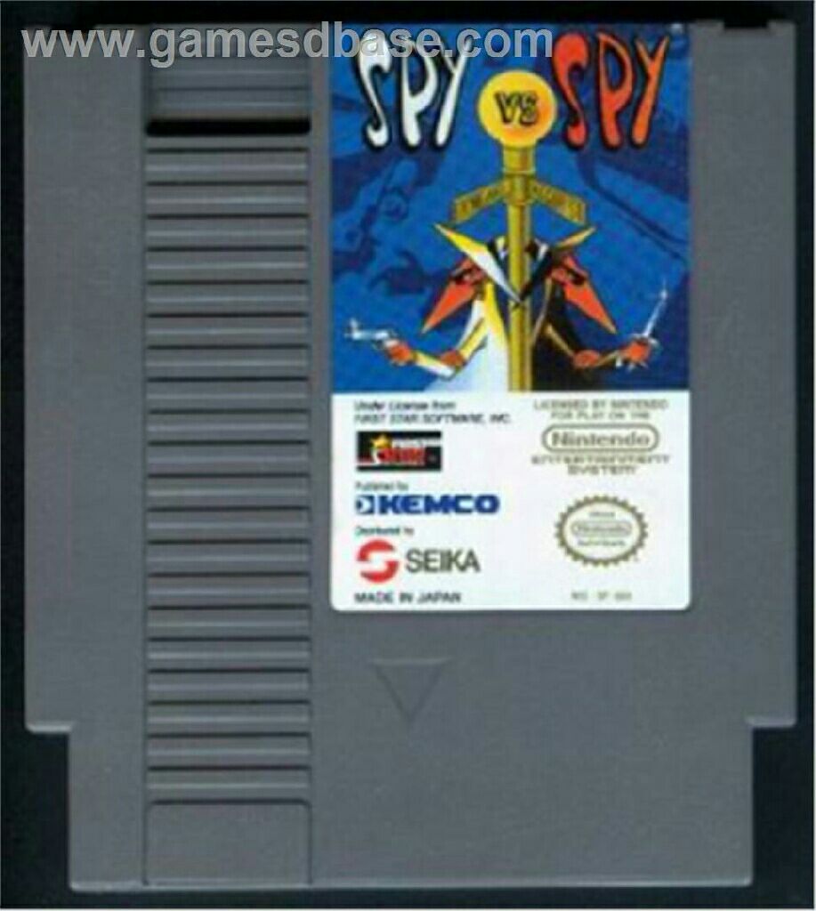Spy Vs. Spy - Nintendo Entertainment System (NES) video game collectible - Main Image 2