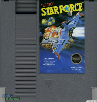 Star Force - Nintendo Entertainment System (NES) (Tecmo - 1) video game collectible - Main Image 1