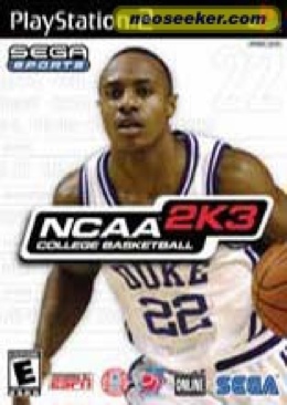 NCAA College Basketball 2K3 - Sony PlayStation 2 (PS2) video game collectible - Main Image 1