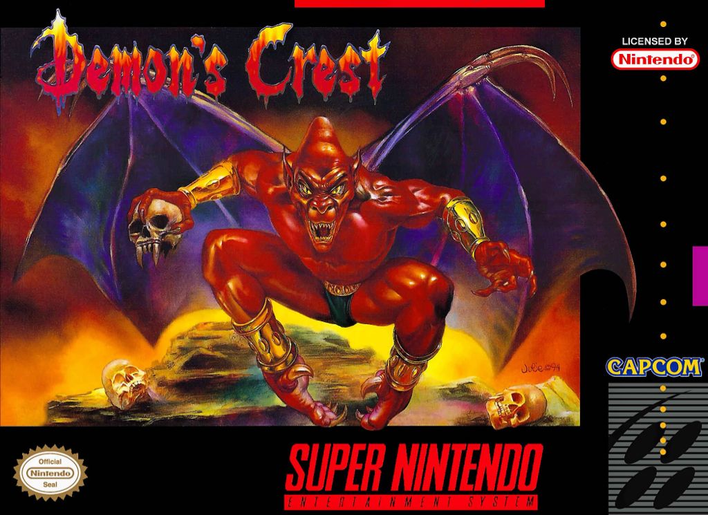 Demon’s Crest - Nintendo Switch Online video game collectible - Main Image 1