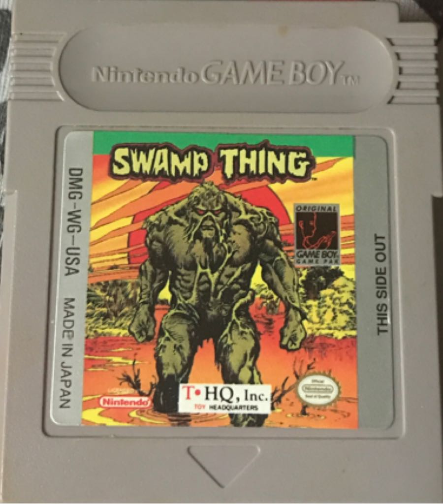 Swamp Thing - Nintendo Game Boy video game collectible - Main Image 1