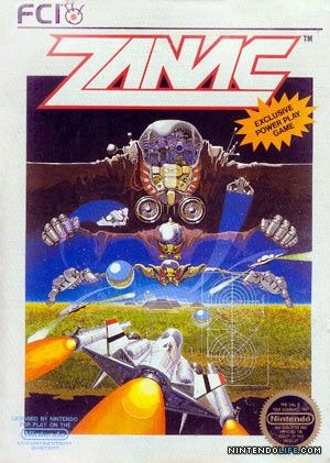 Zanac - Nintendo Entertainment System (NES) video game collectible - Main Image 1