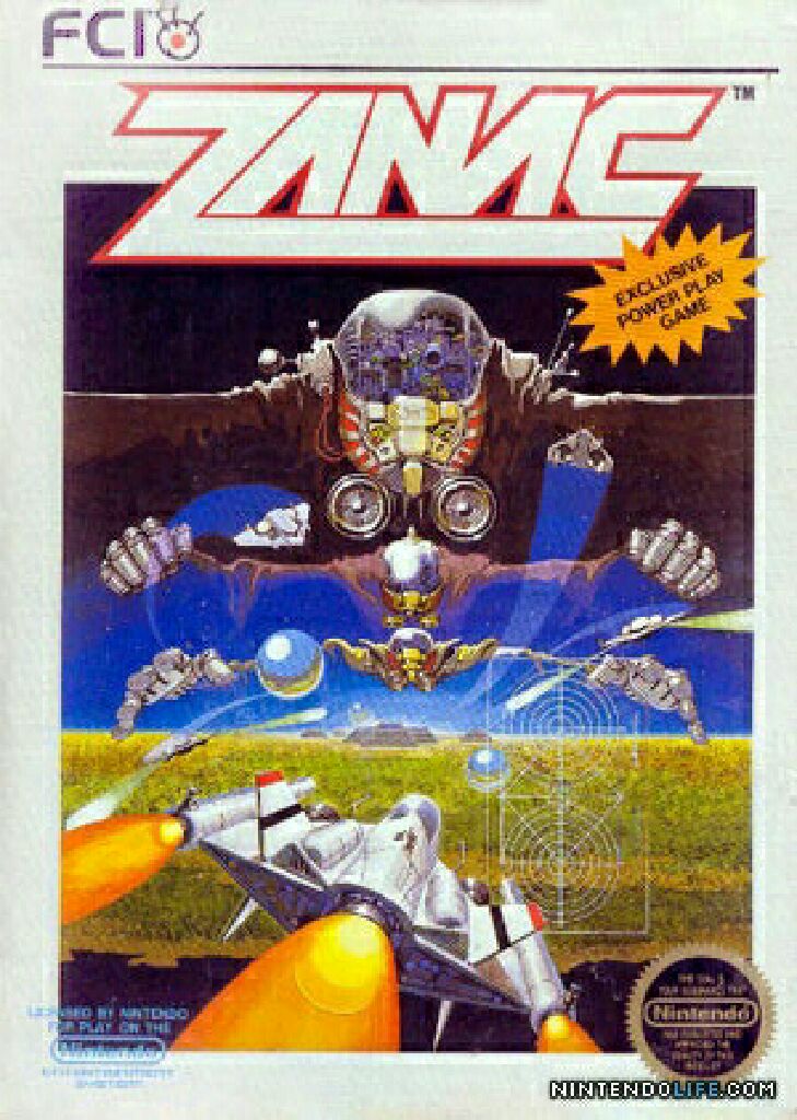 Zanac - Nintendo Entertainment System (NES) video game collectible - Main Image 1