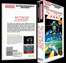 Zanac - Nintendo Entertainment System (NES) (FCI - 1) video game collectible - Main Image 2