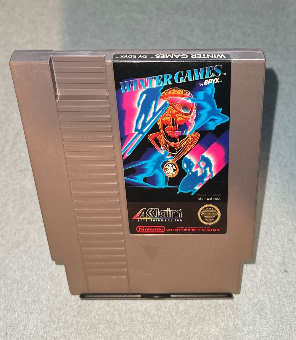 Winter Games - Nintendo Entertainment System (NES) video game collectible - Main Image 3