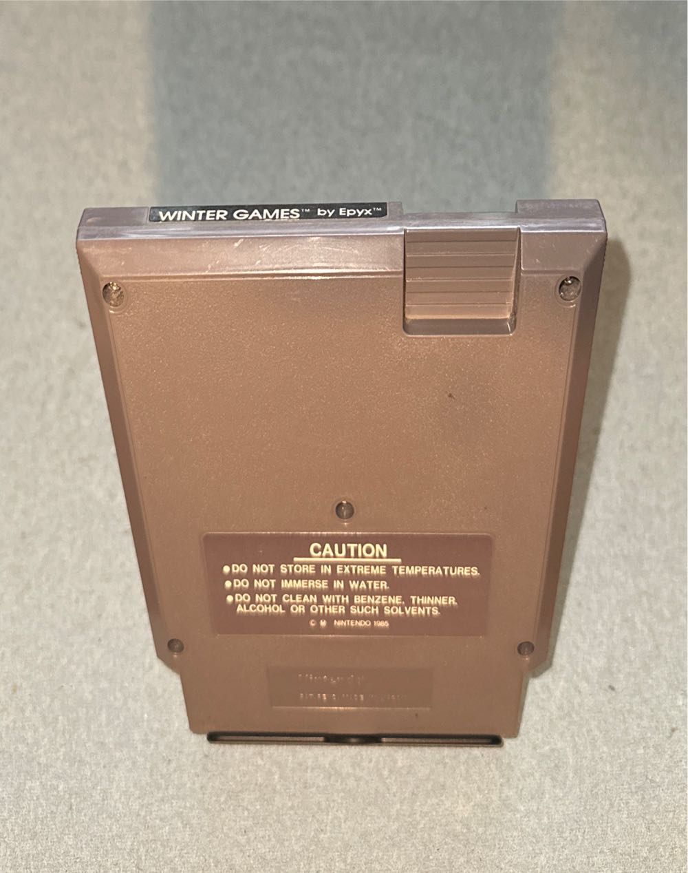 Winter Games - Nintendo Entertainment System (NES) video game collectible - Main Image 4