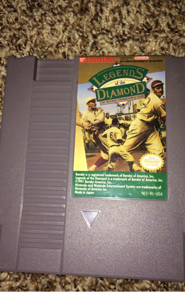 Legends Of The Diamond - Nintendo Entertainment System (NES) (ban dai) video game collectible - Main Image 1