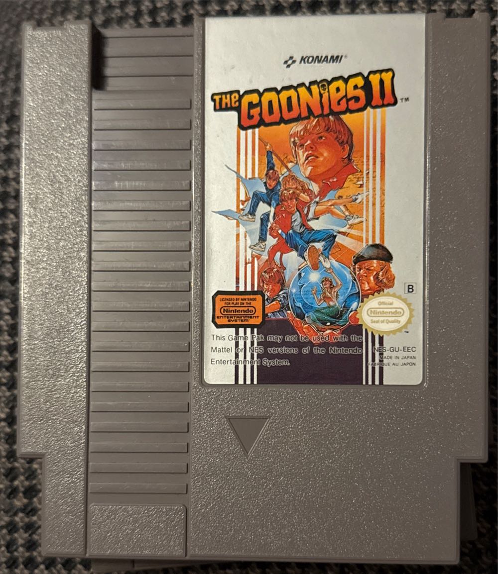 The Goonies II - Nintendo Entertainment System (NES) video game collectible - Main Image 4