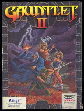 Gauntlet 2 - Nintendo Entertainment System (NES) (Midscape - 1-2) video game collectible - Main Image 1