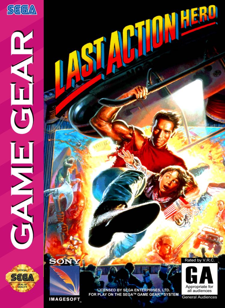 Last Action Hero - Sega Game Gear (Sony Imagesoft - 1) video game collectible - Main Image 1