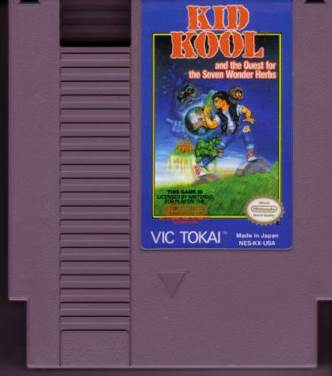 Kid Kool - Nintendo Entertainment System (NES) (Vic Tokai - 1) video game collectible [Barcode 034912784628] - Main Image 2