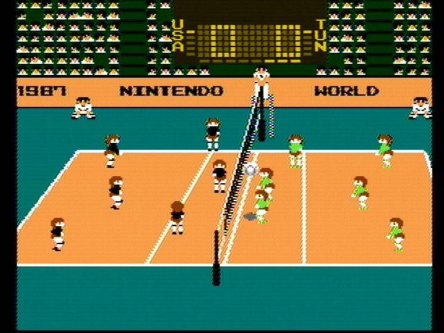 Volleyball - Nintendo Entertainment System (NES) video game collectible - Main Image 2