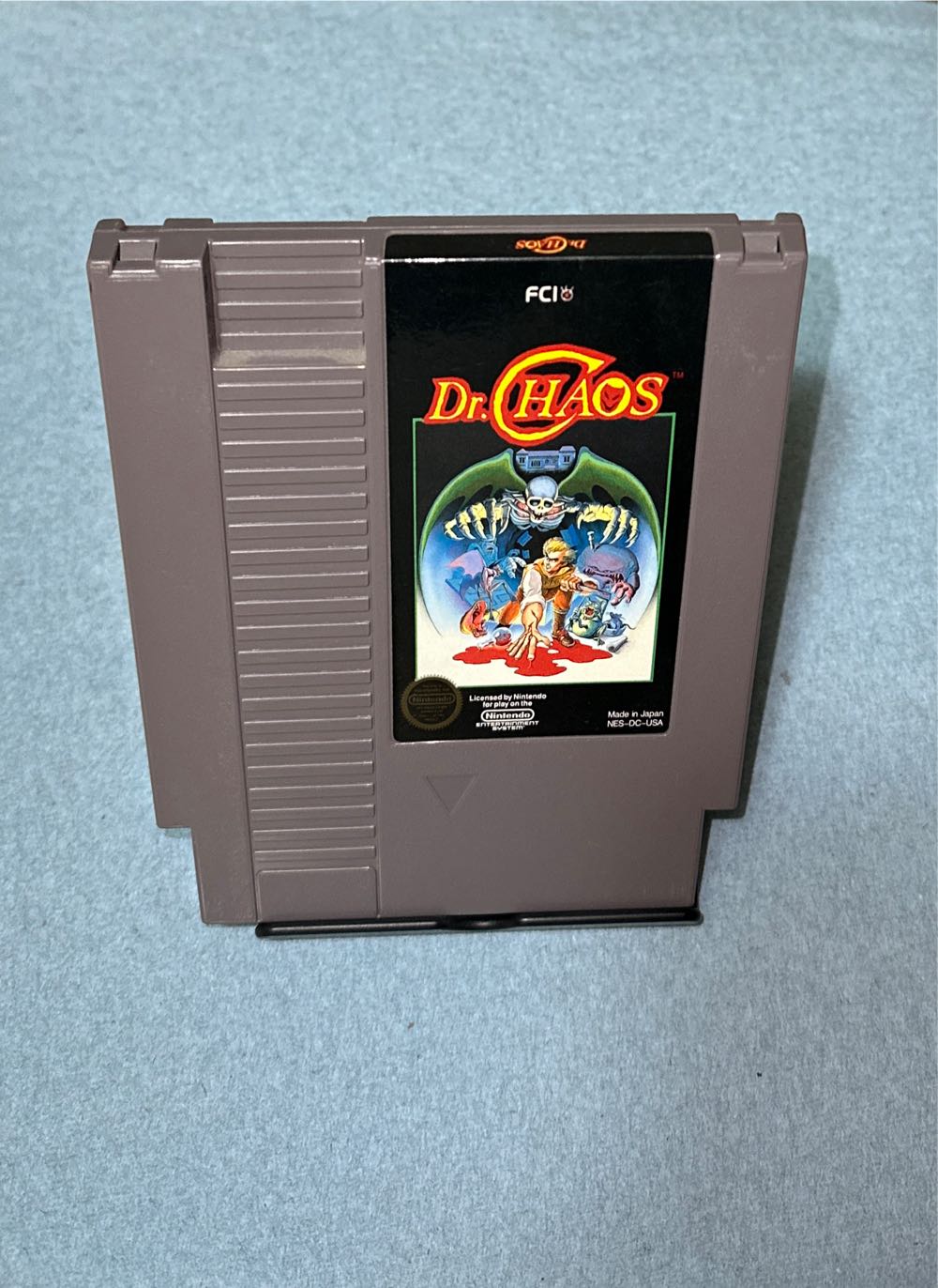 Dr. Chaos - Nintendo Entertainment System (NES) (FCI - 1) video game collectible - Main Image 3