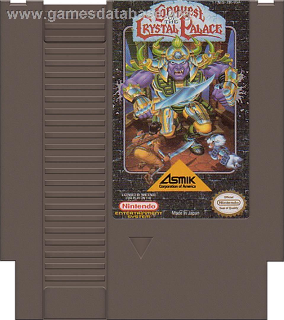 Conquest of the Crystal Palace - Nintendo Entertainment System (NES) (Asmix) video game collectible - Main Image 3