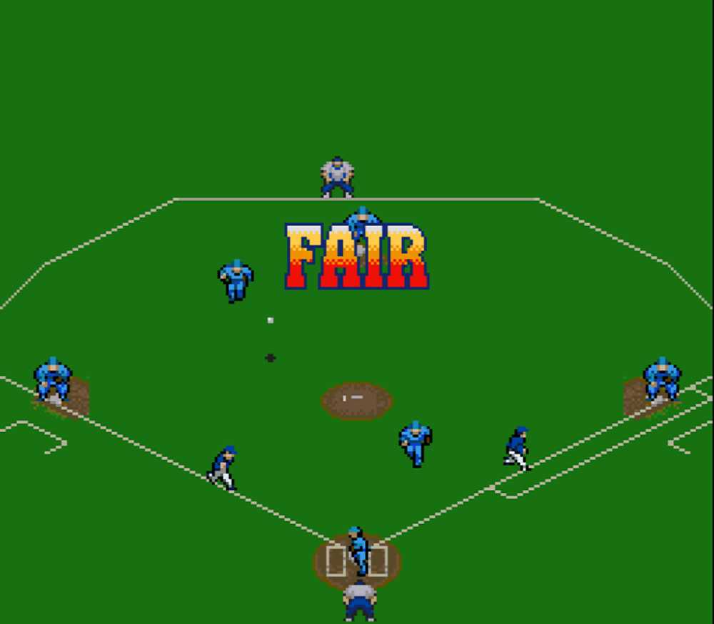 Super Baseball Simulator 1.000 - Nintendo Super Nintendo Entertainment System (SNES) (Culture Brain - 1-2) video game collectible - Main Image 4