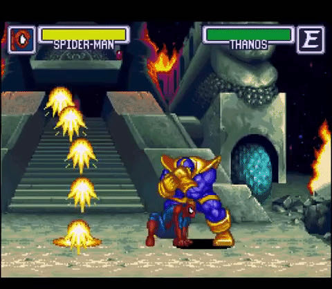 Marvel Super Heroes in War of the Gems - Nintendo Super Nintendo Entertainment System (SNES) (Capcom - 1) video game collectible - Main Image 2